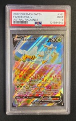 PSA 9 MINT Beedrill V 161/189 Astral Radiance Pokemon Graded Card